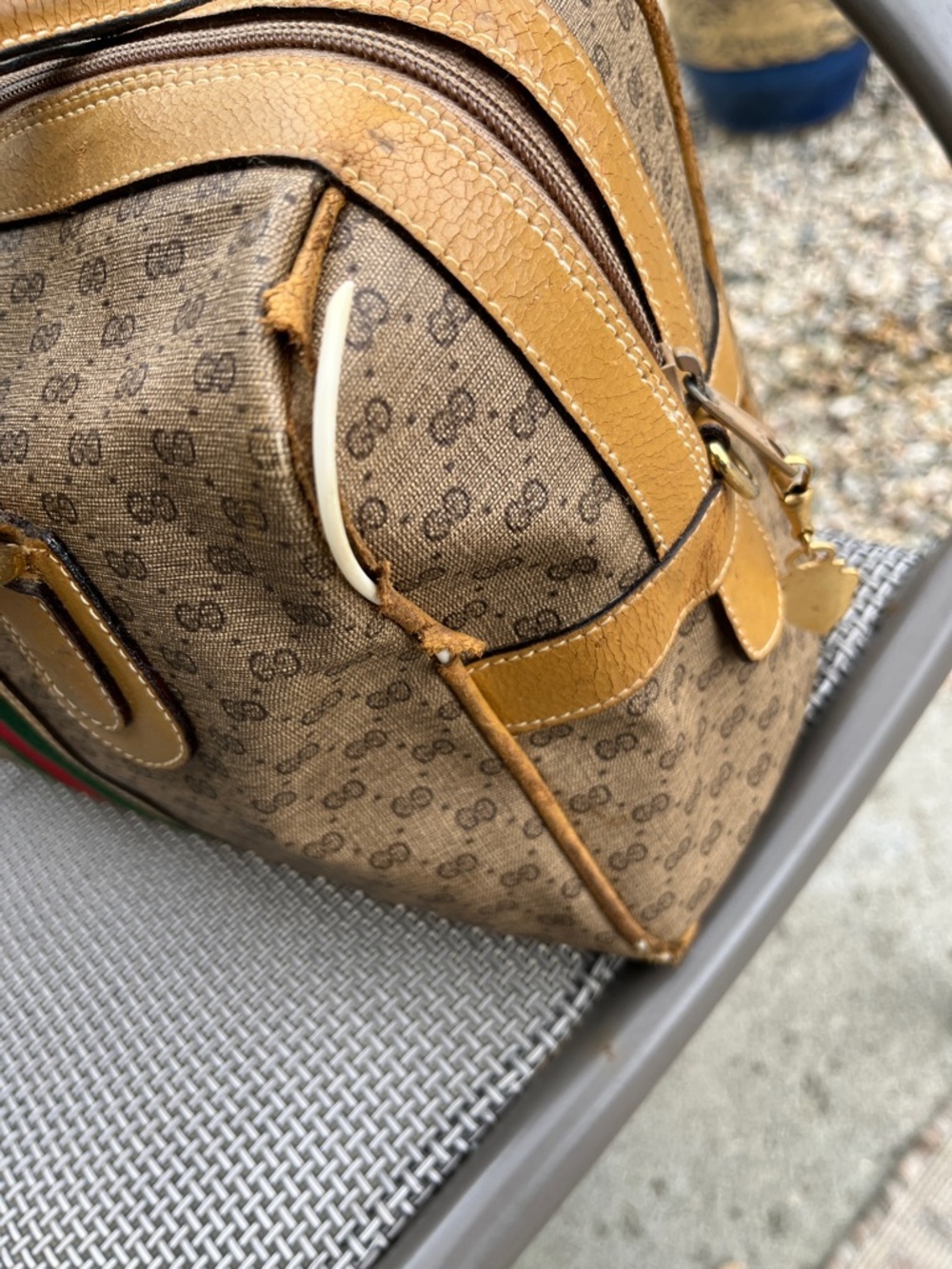 Gucci Vintage Project Bag Super Cool Vintage GG Monogram - Picture 10 of 16